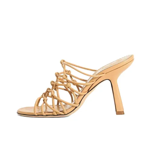 Staud Слипоны 9 см Женские Имбирно-желтые