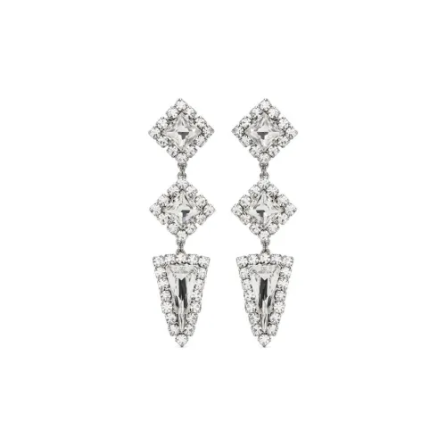 Alessandra Rich Брассовые серьги Женские Серебряные