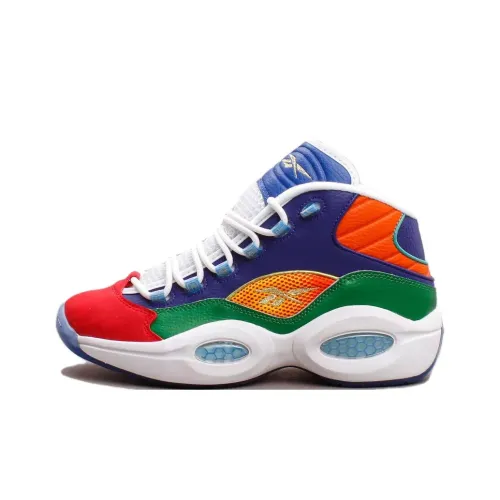 Reebok Question Винтажные баскетбольные кроссовки MID Топ Мужской
