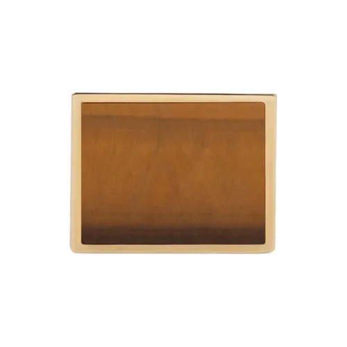 DRIES VAN NOTEN Латунь Камень Тигровый глаз Кольца Мужские Золото