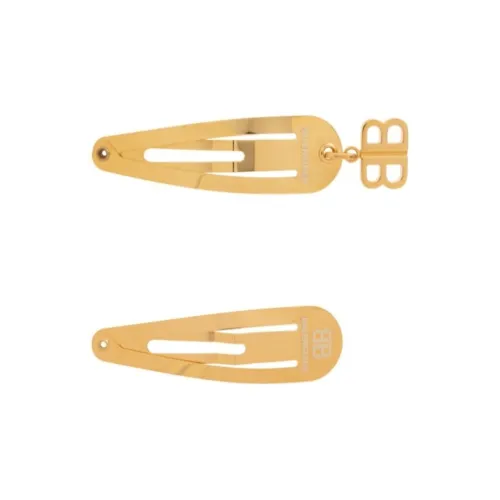 Balenciaga Заколки для волос Женские Золотые