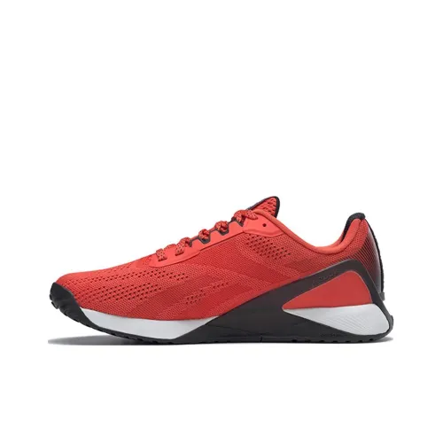 Reebok Nano X1 Low Топ Кроссовки для тренировок Мужские Красные Белые