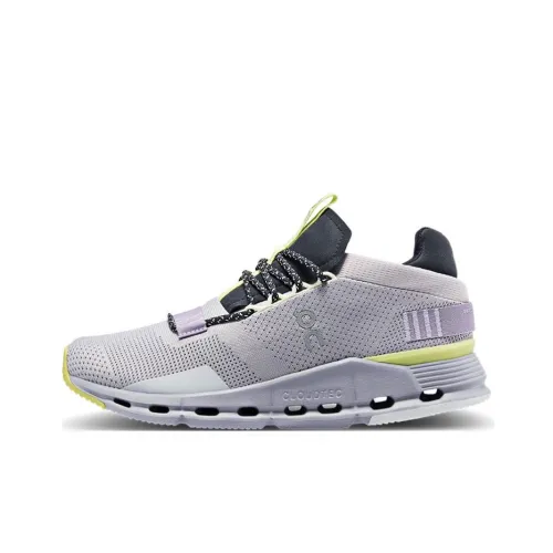 On Cloudnova Collection Беговые кроссовки MID Топ Белый Женские