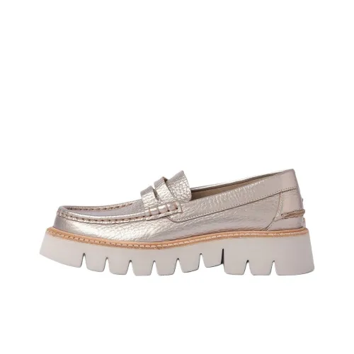 Pedro García Sebas Лоферы 3,5 см Женские Белые Золотые