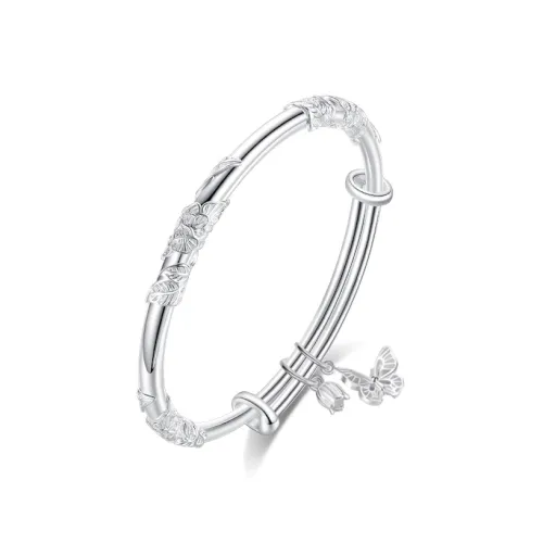 MUYAN Сплав Цветочное великолепие Бабочка Браслет Женские