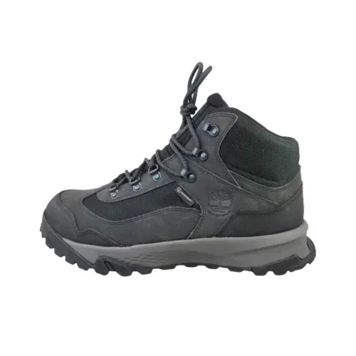 Timberland Lincoln Peak Амортизация Износостойкий MID Топ Уличная обувь Мужская Серый