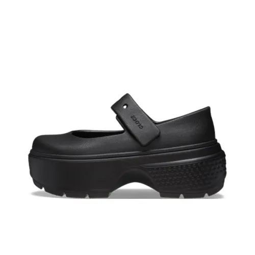 Crocs Пляжные сандалии Женские Черный