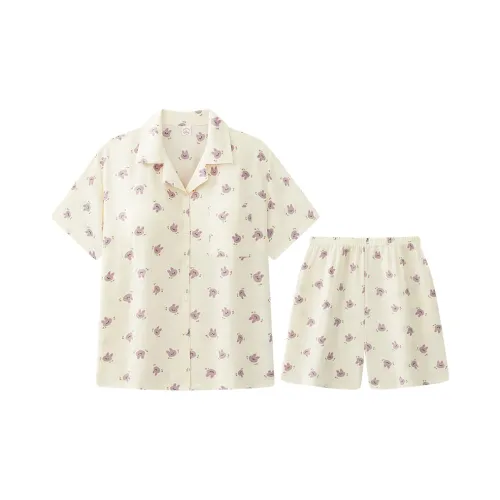 William Pajama Комплект Женский Абрикос