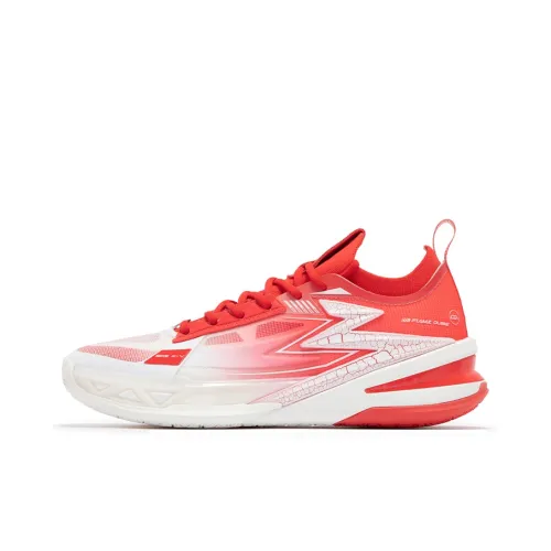 361° BIG3 5,0 Pro Баскетбольные кроссовки Низкий Топ Sparrowflower Красный Мужской