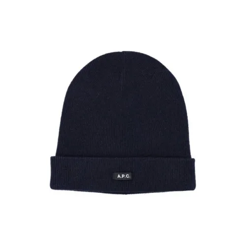 A.P.C. Joint Paragraph Шерсть Бини Женские Темно-Морской Синий