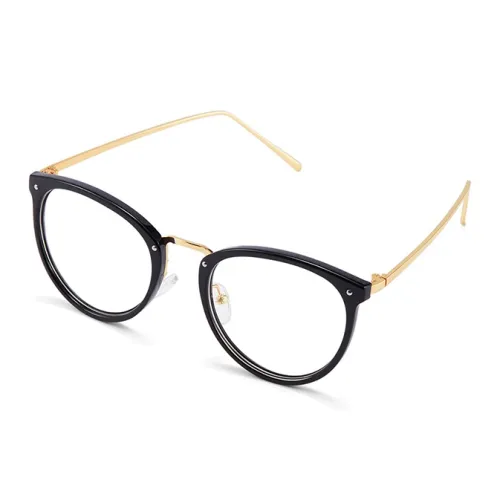 EQUIPMENTELEGANT Металл PC Овал Оправы для очков Унисекс