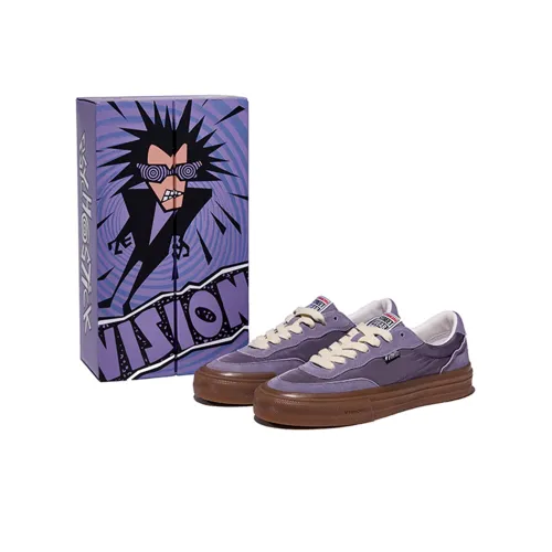 Vision Street Wear Flat Top Скейтборд Кроссовки Low Top Таро Фиолетовый Унисекс