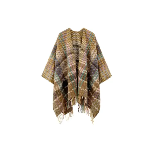 MITHAOL KUSC Полиэстер Шали Женские