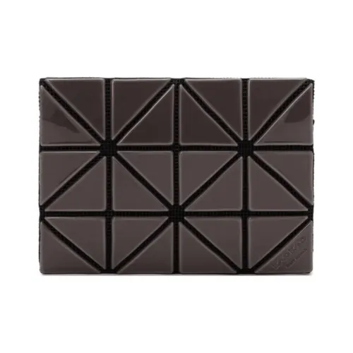ISSEY MIYAKE Card Case Поливинилхлоридная смола Картхолдер Женский Серый