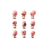 Коробка из 8 (неповторяющихся) с ручкой для спининга в виде собаки в подарочном комплекте