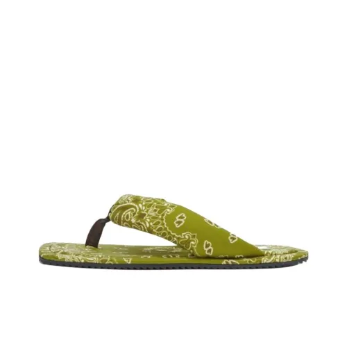 The Attico Шлепанцы Женские Зеленые
