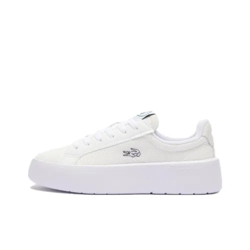 LACOSTE Carnaby Low Топ Кроссовки для скейтбординга Женские Белые