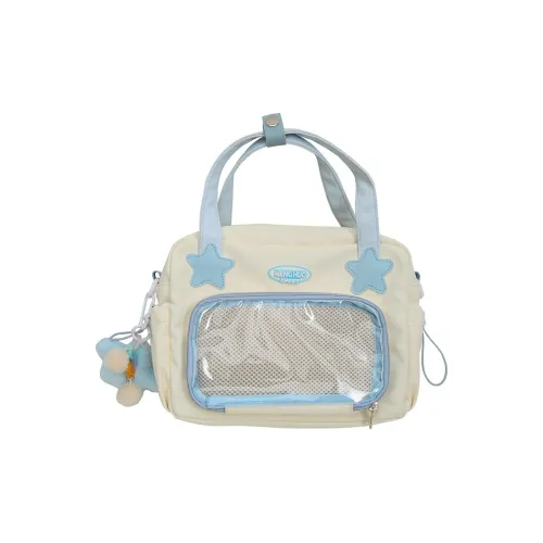 S.REPHEN Полиэстер Хлопковая Смешанная Подмышечная Ручная Сумка Сумка через плечо Сумка на плечо Стандартная Женская Белая