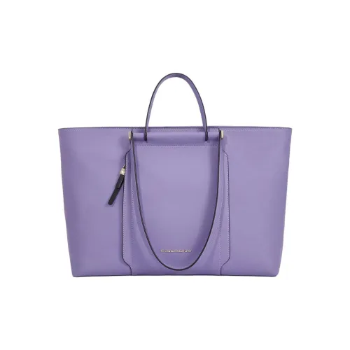 PIQUADRO Кожа Тоут Сумка Сумка для покупок Ручная сумка для ноутбука Женская Фиолетовая