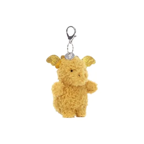JELLYCAT Mythical Animal Collection Милый Little Дракон Bag Charm Кукла Плюшевая Подвеска 18 см Высота
