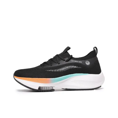 VOIT Беговые кроссовки Low Top Черная Радуга Унисекс