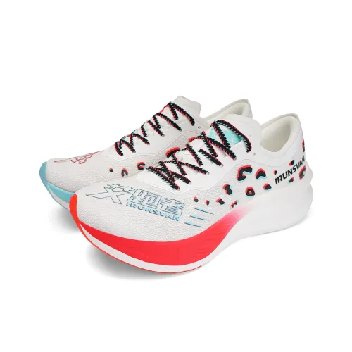 IRUNSVAN Низкий топ Беговые кроссовки Унисекс Неон Разбитые тени