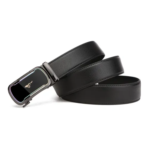 SEPTWOLVES Натуральная кожа Автоматическая застежка Бизнес Высококачественный ремешок Аутентичный кожаный ремешок Мужской Ширина 3,5 см