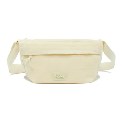 Лайнер Полиамид Сумка через плечо Стандартная Унисекс Кремовый Желтый