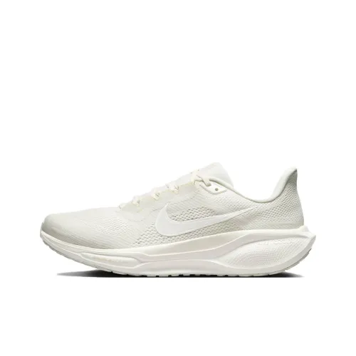 Nike Pegasus 41 Дышащий Низкий Топ Повседневные Тренировочные Беговые Кроссовки Унисекс Белый