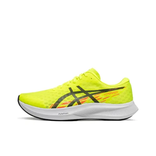 Asics HYPER SPEED 4 Беговые кроссовки Низкий верх Желтый/Черный Мужской