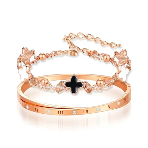 J KINGLAY Браслеты из титанового стального сплава Унисекс