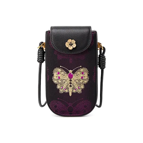 Liang Jin Ji Чехол для телефона из коровьей кожи стандартный женский фиолетовый кофейный синий