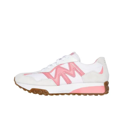 Skechers MARK NASON Низкий Топ Повседневные Беговые Кроссовки Женские Белые Розовые