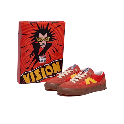 Vision Street Wear Stick Скейтборд Кроссовки Низкие Fanta Orange Унисекс