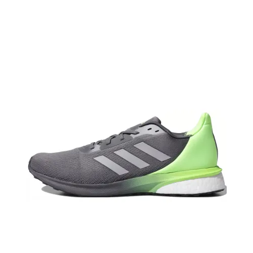 adidas Astrarun Дышащие Низкие Беговые Кроссовки Мужские Серые Зеленые