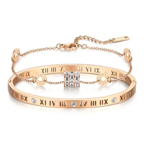 J KINGLAY Браслеты из титанового стального сплава Женские