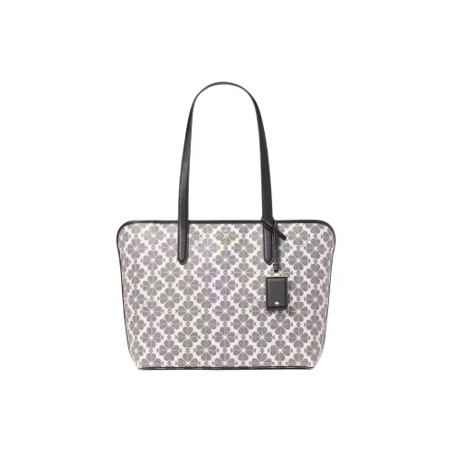 Kate Spade PVC Тоут Сумка Сумка для покупок Сумка на плечо Сумка Женская Черная и Многоцветная