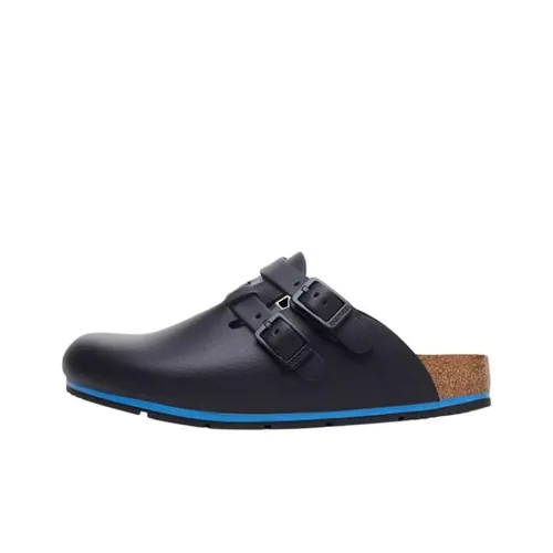 Биркенсток Kay Series Slip-Resistant Домашние тапочки Женские Черные Узкие