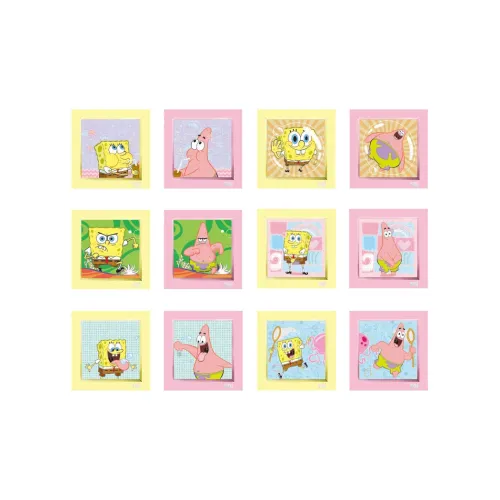 TOI TuYi Пазл Губка Боб CP Для взрослых EDITION 49 шт Слепые коробки Один Mystery Коробка Целая коробка 12 шт