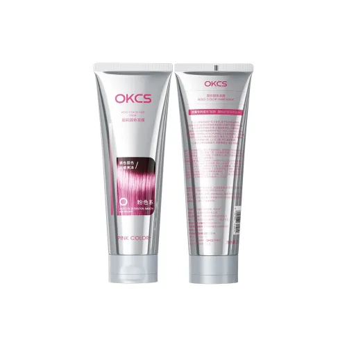 OKCS Защита цвета для ярких и насыщенных финишей маски для ухода за волосами увлажняющие и усиливающие цвет волос 250 г