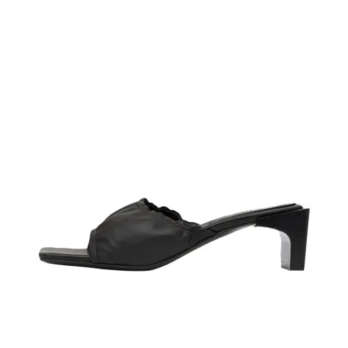 ST. AGNI Слипоны 5,5 см Женские Черные