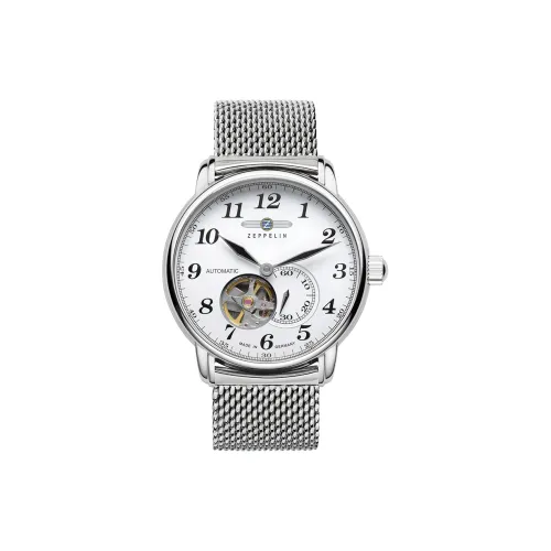 ZEPPELIN Автоматический Механический Часы Мужские из Коллекции Piaget 40 мм Белые