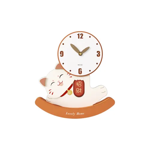 Meishida Sweeping Seconds Movement Унисекс Настенные часы Белый