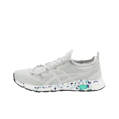 Asics Hypergel Low Топ Беговые кроссовки Женские Серый Белый