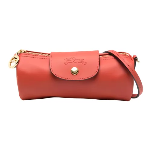 LONGCHAMP Le Pliage Xtra Коровья кожа Сумка через плечо Маленькая Женская Охровый желтый