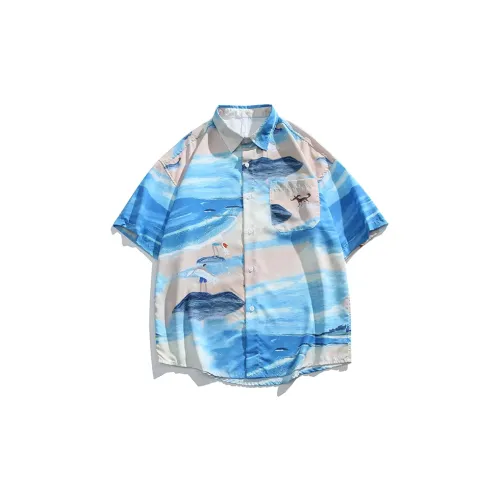 KRISTALIA Рубашка Унисекс Пляж Океан
