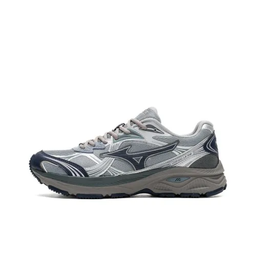 Mizuno LG 10S Беговые кроссовки Низкий топ Черный Синий Унисекс