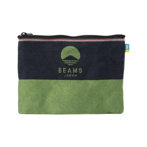 BEAMS Полиэтилен Тканый Материал Кошелек Унисекс Оранжевый Красный Зеленый