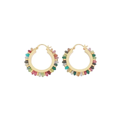 PANDUONA Copper Earrings Women's