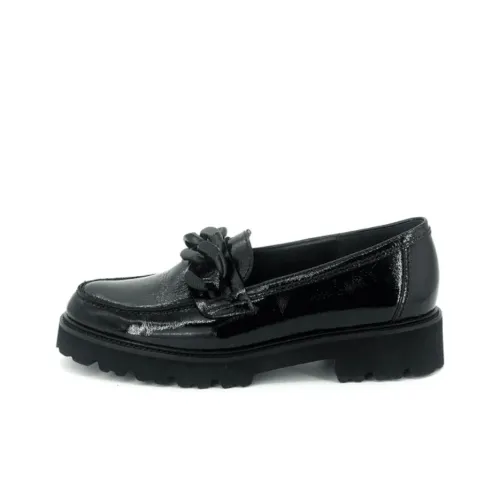 Gabor Лоферы Черные Женские